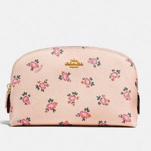 Coach Leather Cosmetic Case